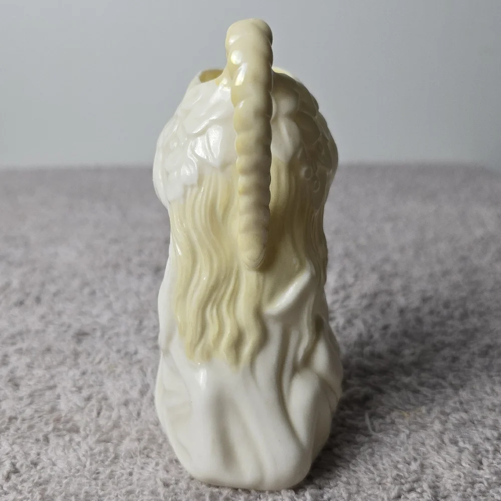 Belleek Undine Girl Creamer- Made In Country Fermanagh Ireland Vintage